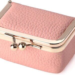 Elegant Mini Leather Travel Jewelry Case - Portable Coin Organizer for Women